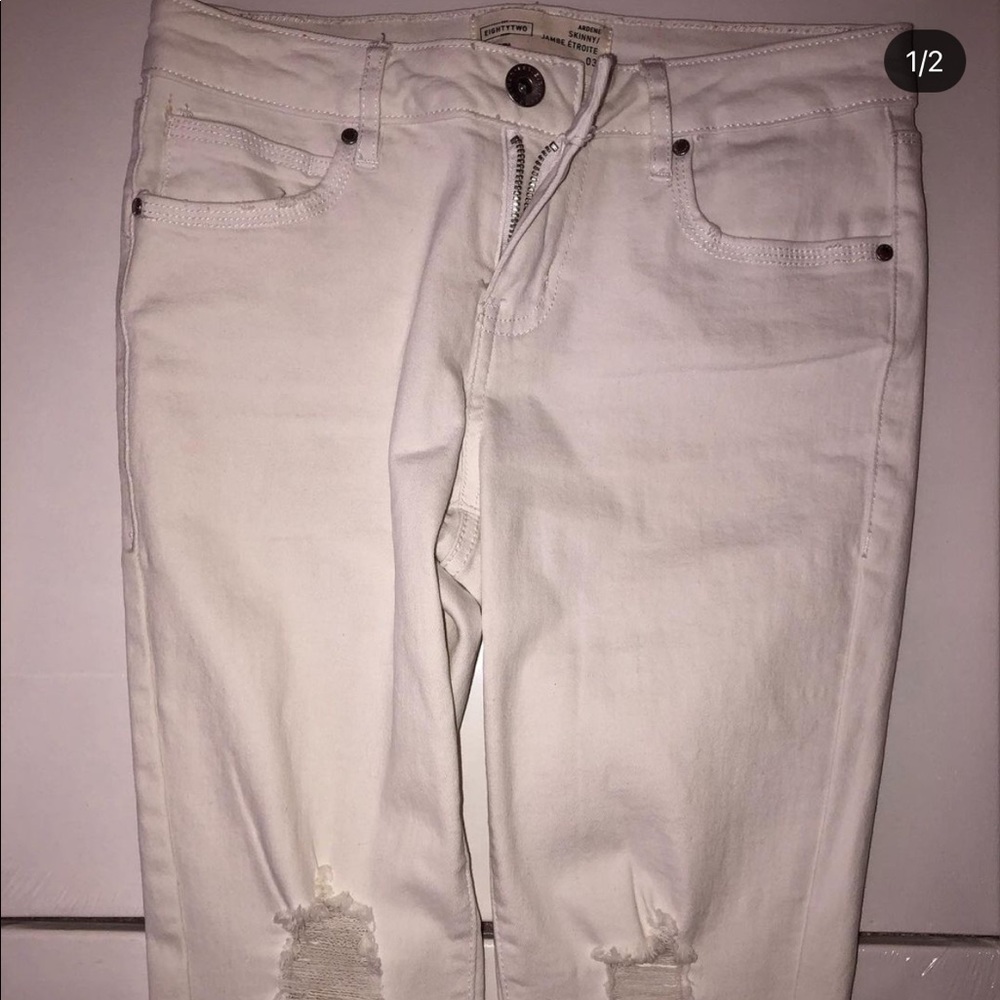 Ardene white denim